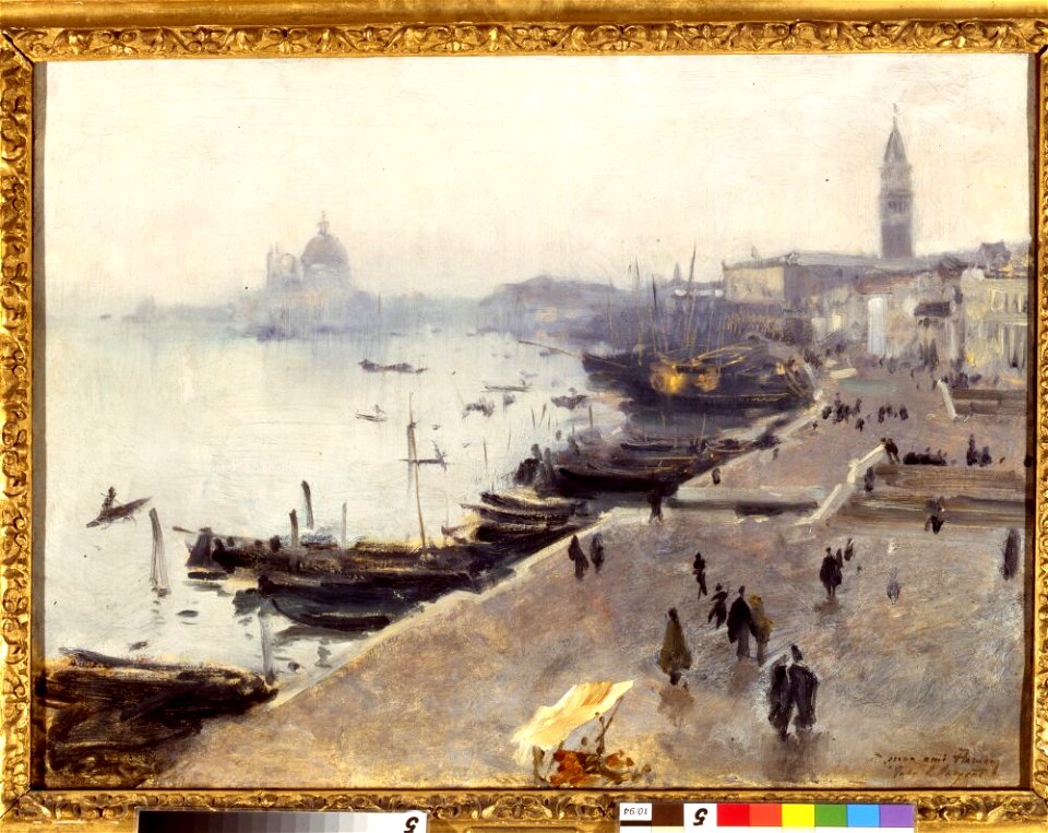 John Singer Sargent - Venice in Grey Weather - Inlån JSS 407-03 - private collection