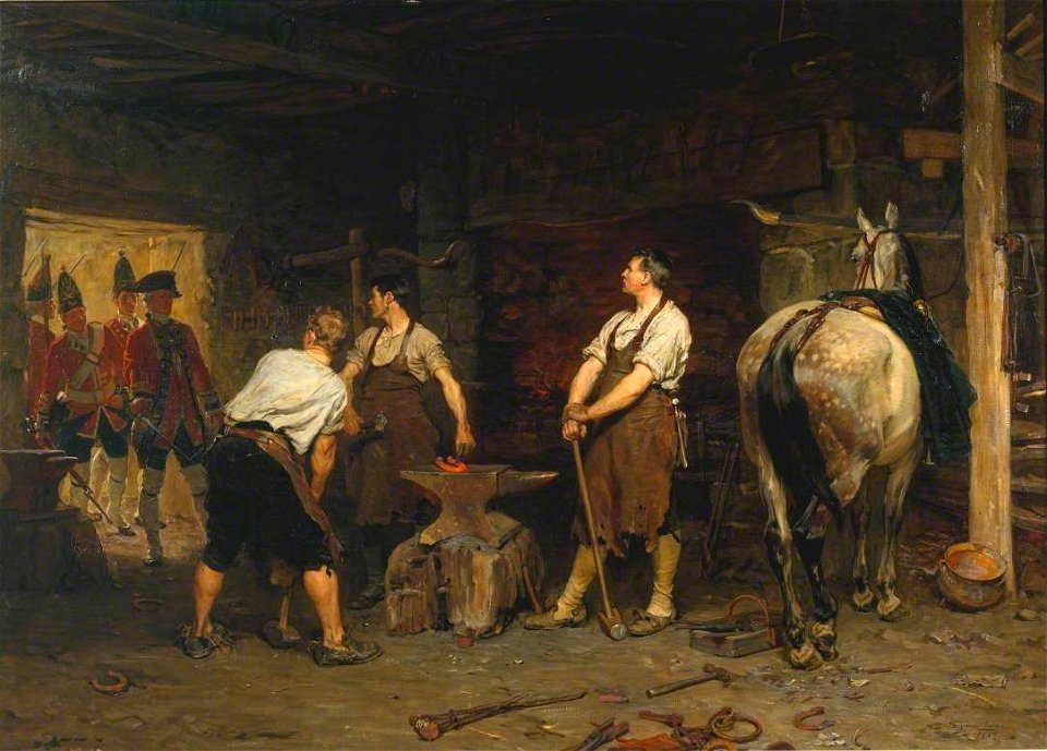 John Seymour Lucas (1849-1923) - After Culloden, Rebel Hunting - N01620 - National Gallery