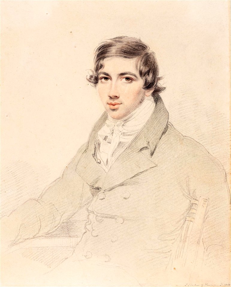 John Slater - Portrait of a Young Man - 1813 - Slater-98481