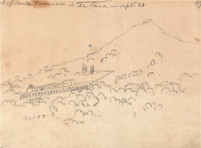 John Robert Cozens - Santa Francesca at La Cava, September 20 - Google Art Project
