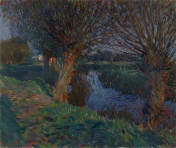 John Singer Sargent - At Calcot - 1937.2492 - Yale University Art Gallery