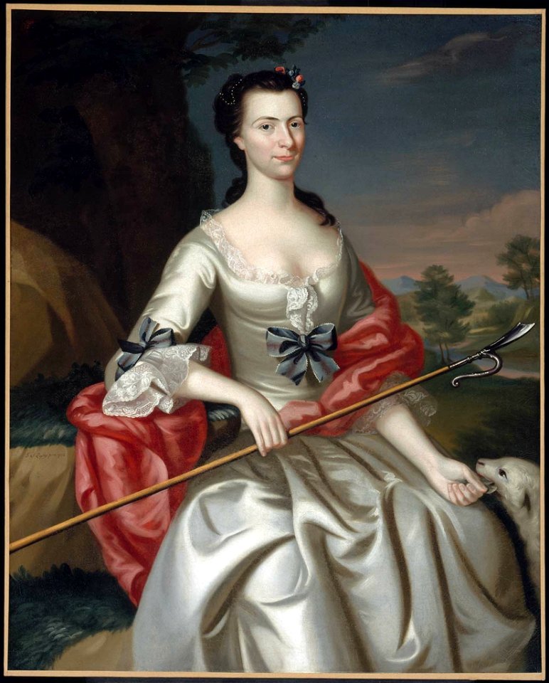 John Singleton Copley - Ann Tyng (Mrs. Thomas Smelt) - 39.646 - Museum of Fine Arts