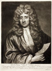 John Smith after Godrey Kneller - Portrait of Willem van de Velde II
