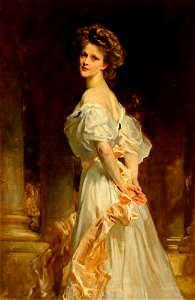 John Singer Sargent - Mrs Waldorf Astor (Nancy Langhome) - 766112 - National Trust