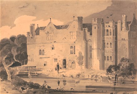 John Sell Cotman - Hever Castle, Kent - Google Art Project