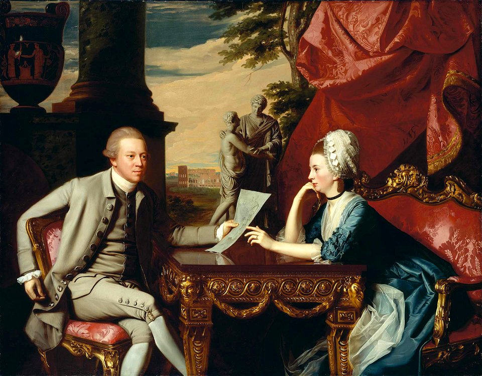 John Singleton Copley - Mr. and Mrs. Ralph Izard (Alice Delancey) - 03.1033 - Museum of Fine Arts