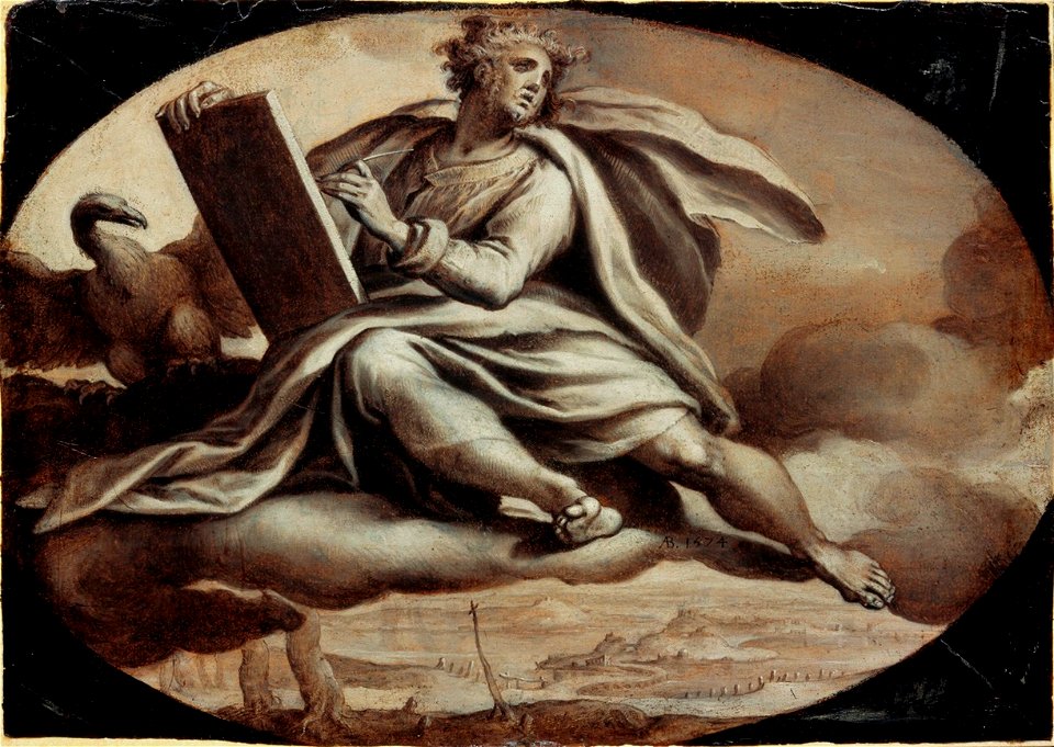 John the Evangelist by Anthonie Blocklandt van Montfoort Centraal Museum 15938