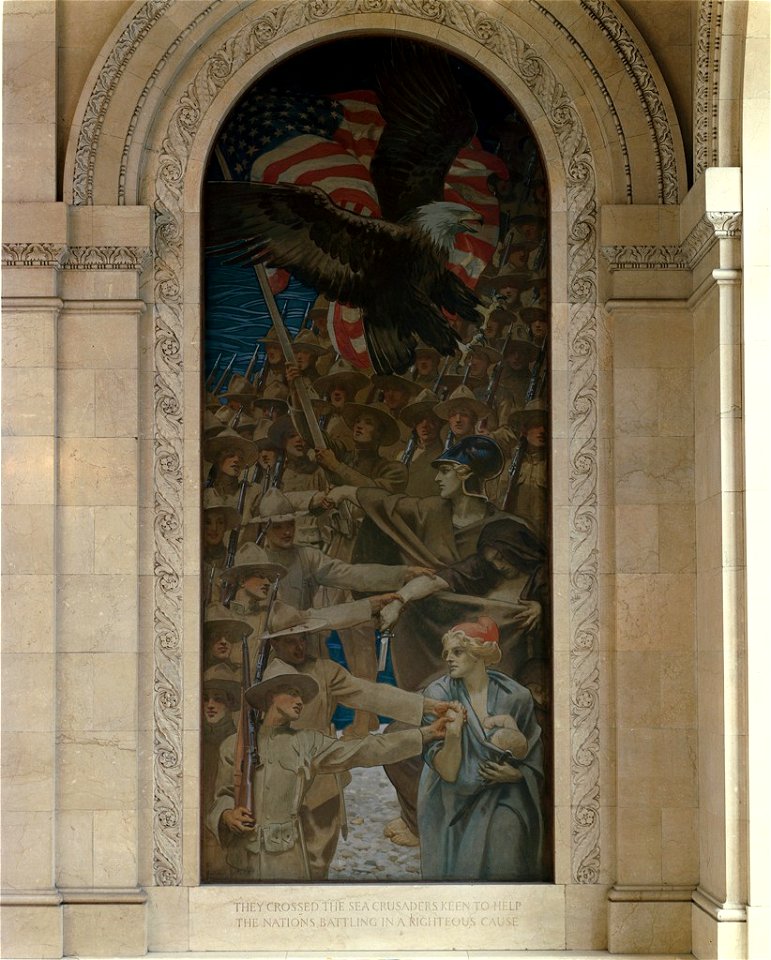 John Singer Sargent - Entering the War - L109 - Harvard Art Museums