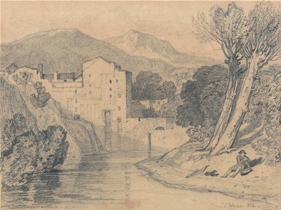 John Sell Cotman - Near Whitby, Yorkshire - Google Art Project