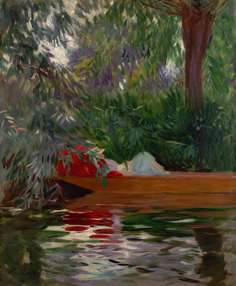 John Singer Sargent - Under the Willows - promised gift 100 under-the-willows - Crystal Bridges Museum of American Art