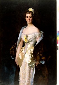 John Singer Sargent - Caroline de Bassano, Marquise d'Espeuilles - Inlån JSS 509-01 - Nationalmuseum
