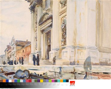 John Singer Sargent - Venice, I Gesuati - Inlån JSS 514-04 - Nationalmuseum