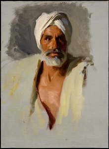 John Singer Sargent - Head of an Arab - 37.49 - Museum of Fine Arts