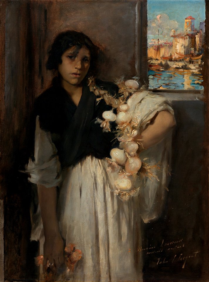 John Singer Sargent - Venetian Onion Seller
