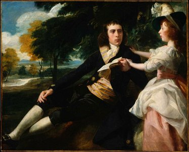 John Singleton Copley - Thomas Lane and His Sister Harriot - 54.573 - Museum of Fine Arts. Free illustration for personal and commercial use.