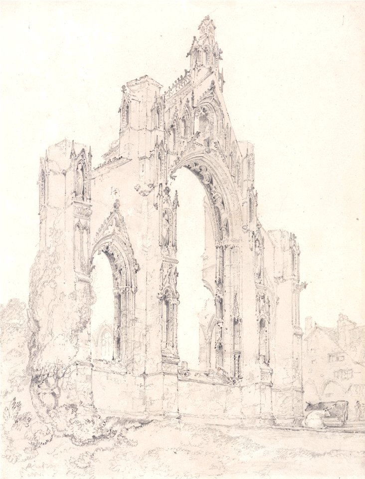 John Sell Cotman - East End of Howden Church, Yorkshire - Google Art Project
