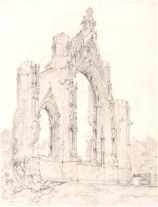 John Sell Cotman - East End of Howden Church, Yorkshire - Google Art Project