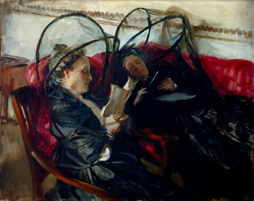 John Singer Sargent - Mosquito Nets - 1993.18 - Detroit Institute of Arts