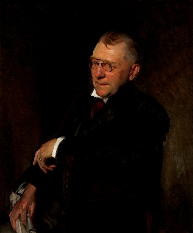 John Singer Sargent - Portrait of James Whitcomb Riley - Google Art Project