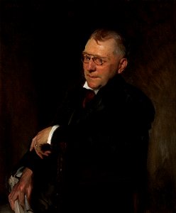 John Singer Sargent - Portrait of James Whitcomb Riley - Google Art Project. Free illustration for personal and commercial use.