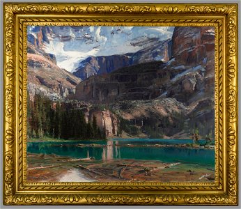 John Singer Sargent - Lake O'Hara - Inlån JSS 512-01 - Nationalmuseum