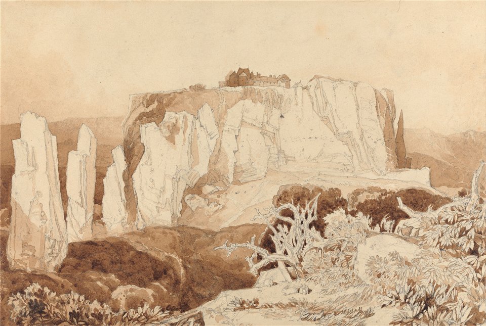 John Sell Cotman - Mortain, Normandy - Google Art Project