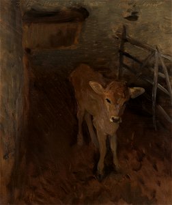 John Singer Sargent - A Jersey Calf - 1937.4156 - Yale University Art Gallery