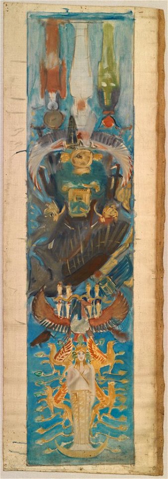 John Singer Sargent - Study for Pagan Gods, Boston Public Library - 1937.206 - Fogg Museum