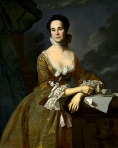 John Singleton Copley - Mrs. Daniel Hubbard (Mary Greene) - 1947.28 - Art Institute of Chicago