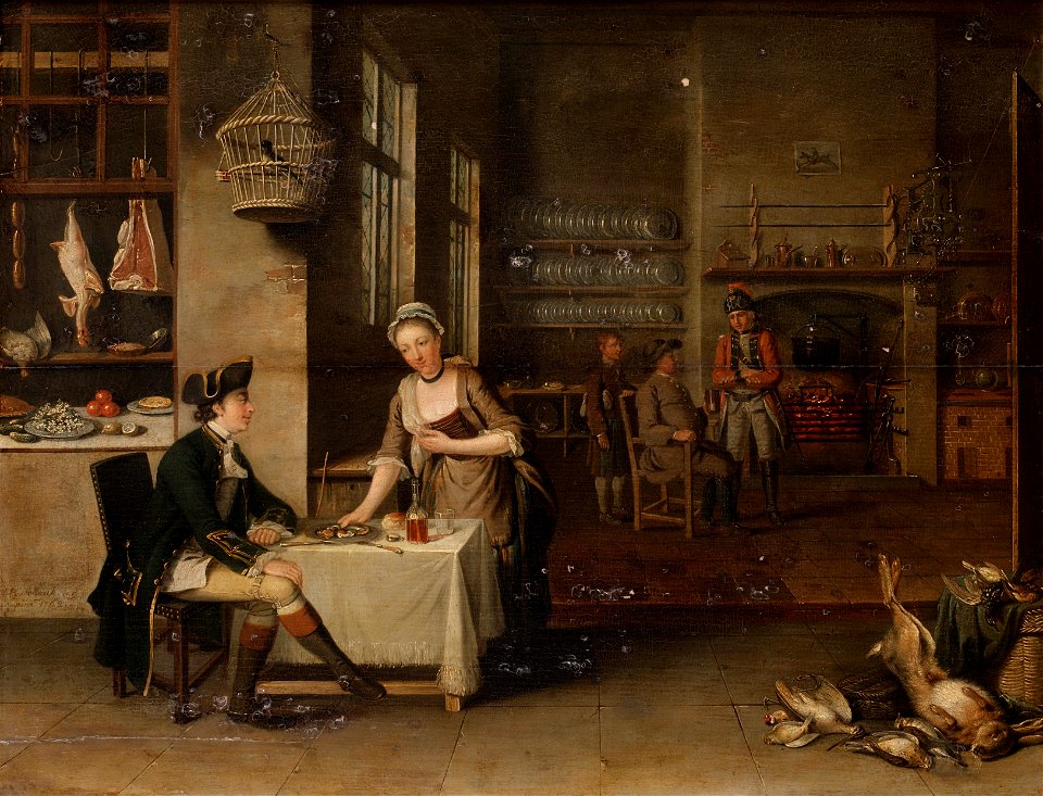 John S C Schaak Tavern interior 1762
