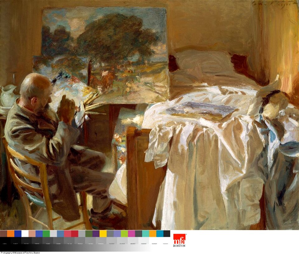 John Singer Sargent - An Artist in His Studio - Inlån JSS 514-01 - Nationalmuseum