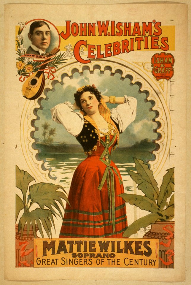 John W. Isham's celebrities LCCN2014635939