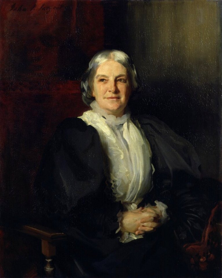 John Singer Sargent - Octavia Hill - NPG 1746 - National Portrait Gallery