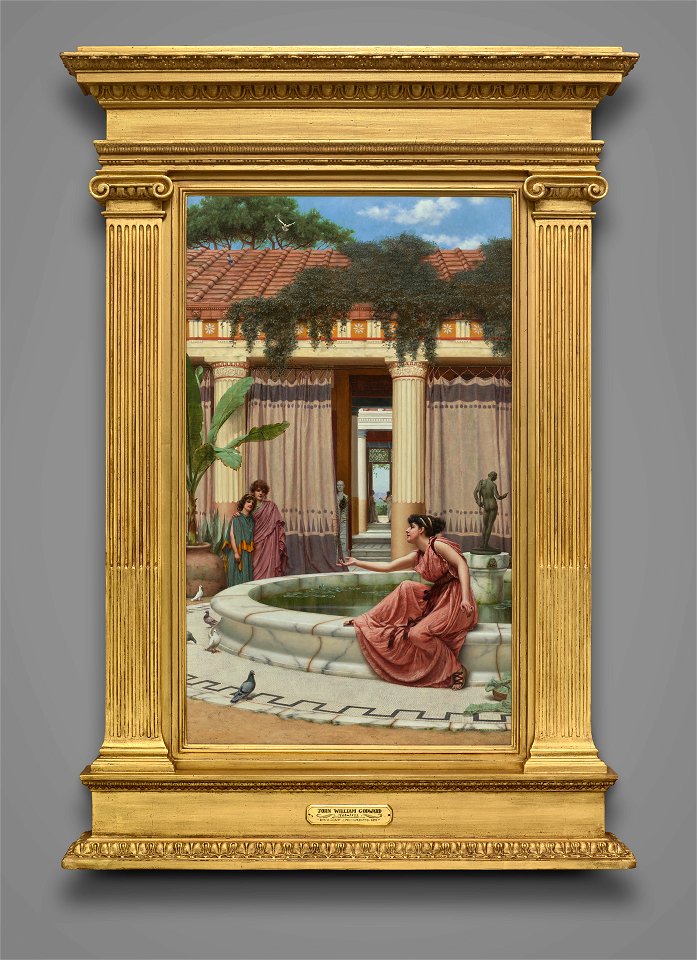 John William Godward - Innocent Amusement - 2015.139.1 - Yale University Art Gallery