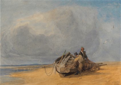 John Sell Cotman - Yarmouth Sands, Norfolk - Google Art Project