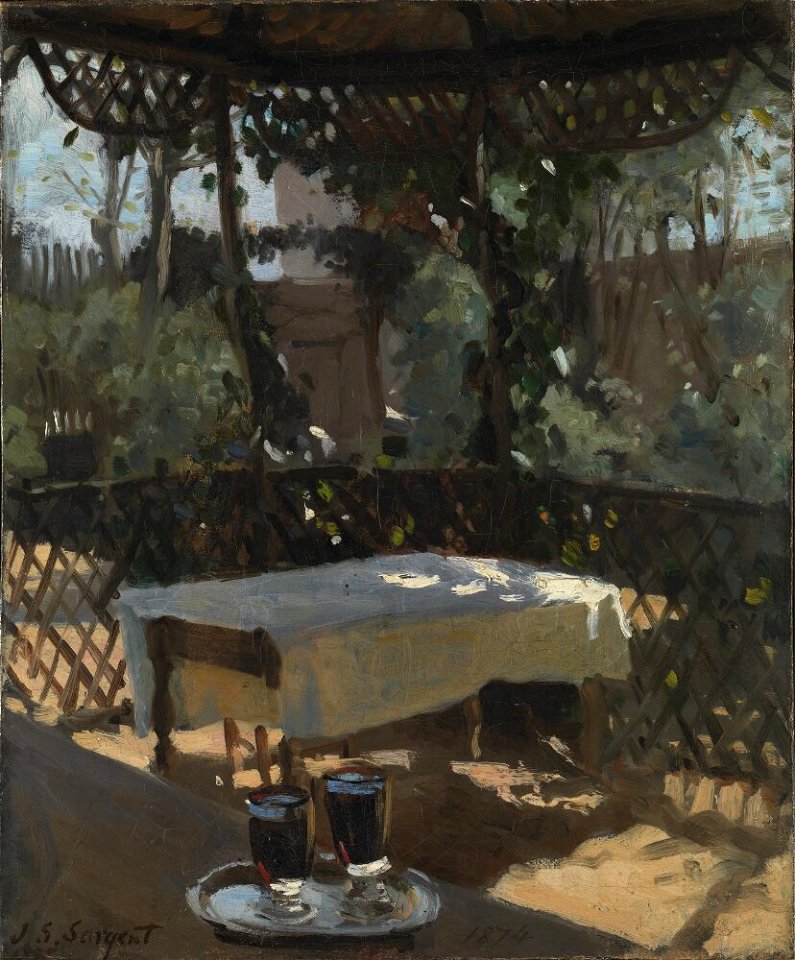John Singer Sargent - Two Wine Glasses - Inlån JSS 404-02 - National Gallery