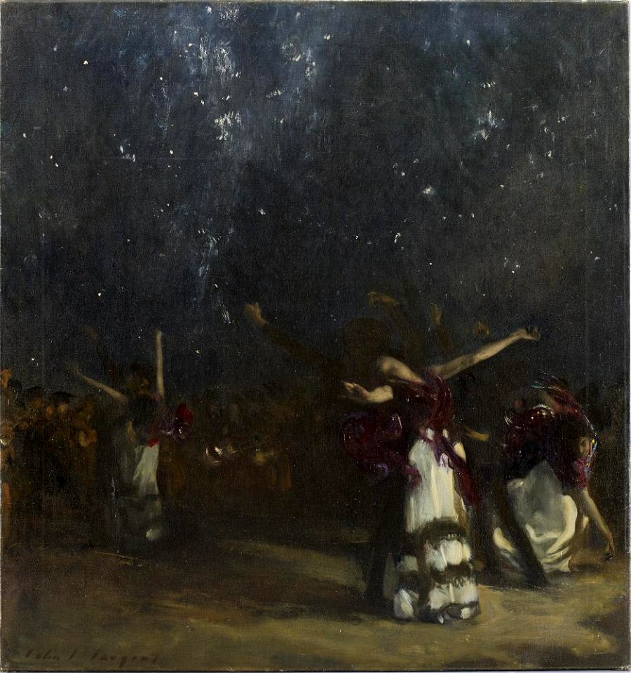 John Singer Sargent - The Spanish Dance - A152 - Hispanic Society of America