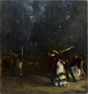 John Singer Sargent - The Spanish Dance - A152 - Hispanic Society of America
