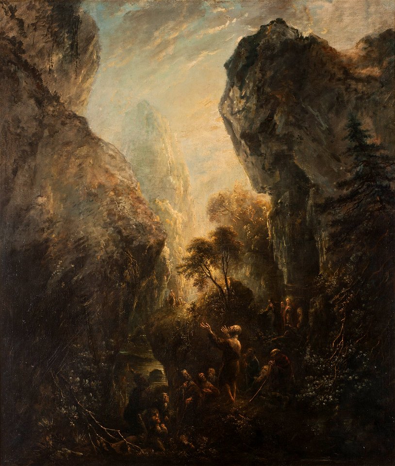 John the Baptist Preaching (Elias Martin) - Nationalmuseum - 19324
