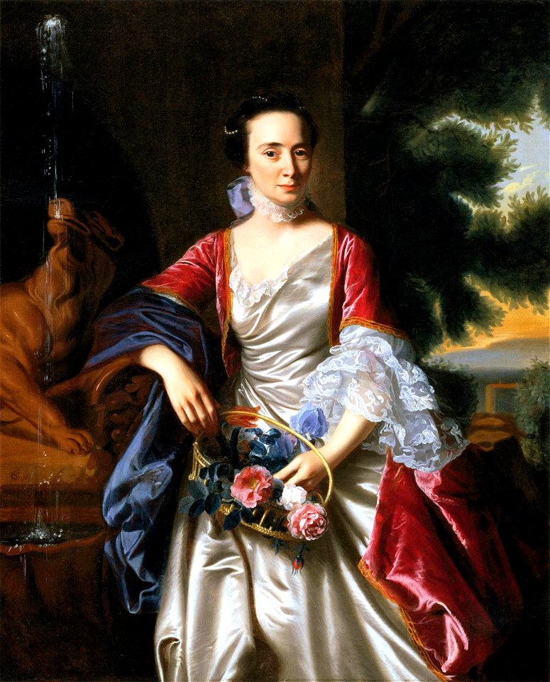 John Singleton Copley - Portrait of Rebecca Boylston - WGA5213