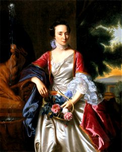 John Singleton Copley - Portrait of Rebecca Boylston - WGA5213