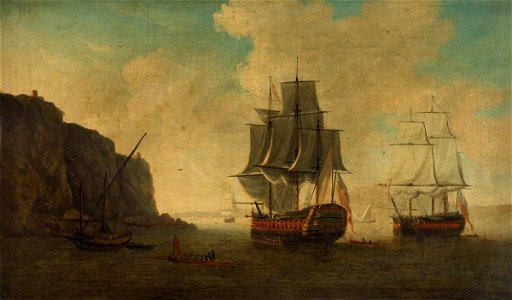 John Thomas Serres (1759-1825) - HMS 'Barfleur' - BHC3220 - Royal Museums Greenwich