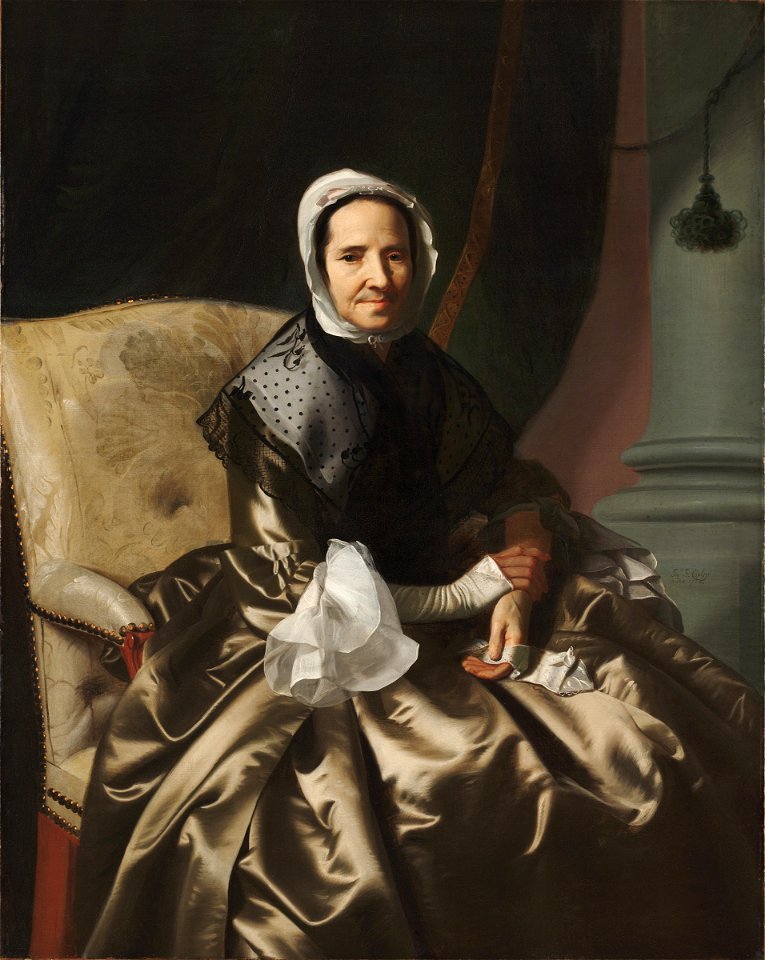 John Singleton Copley - Sarah Morecock Boylston (Mrs. Thomas Boylston) (1696-1774) - H16 - Harvard Art Museums