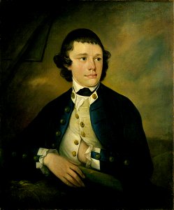 John Webber (1751-1793) (attributed to) - Midshipman James Ward (c.1759–1806) - BHC3077 - Royal Museums Greenwich
