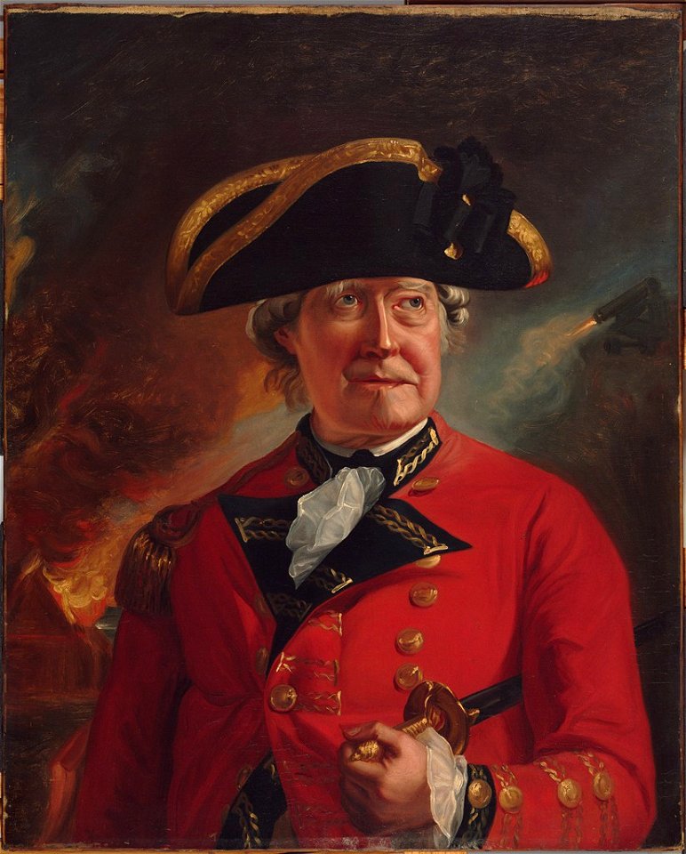 John Singleton Copley - Major General August de la Motte - 1942.181 - Fogg Museum