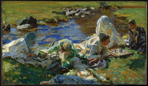 John Singer Sargent - Dolce Far Niente - 11.518 - Brooklyn Museum