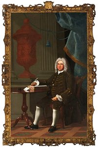 John Singleton Copley - Thomas Hollis III (1659-1731) - H25 - Harvard Art Museums