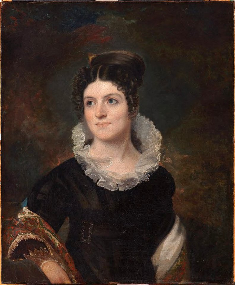 John Wesley Jarvis - Caroline Howard Gilman (Mrs. Samuel Gilman) (1794-1888) - H670 - Harvard Art Museums