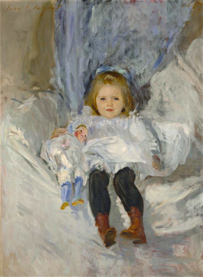John Singer Sargent - Ruth Sears Bacon - Inlån JSS 524-01 - Nationalmuseum