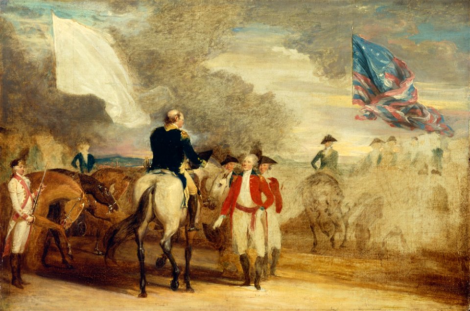 John Trumbull - Surrender of Cornwallis at Yorktown - 48.217 - Detroit Institute of Arts